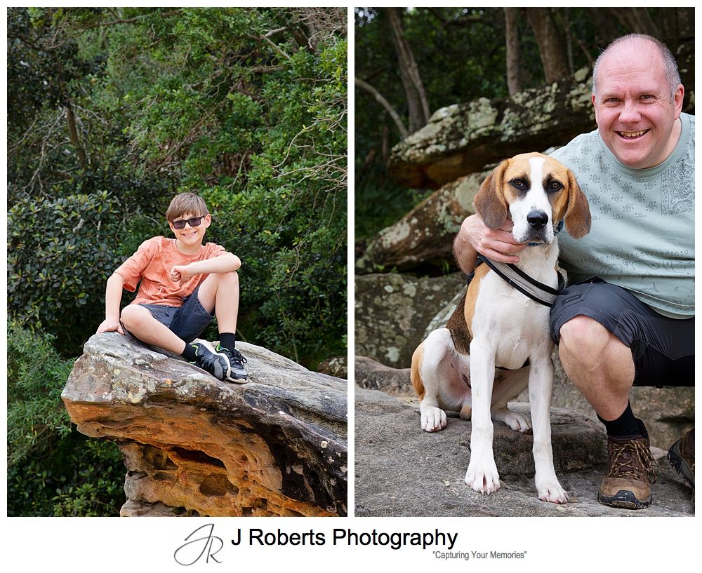 Family portraits updated every year by Sydney Family Portrait Photographer this year at Clifton Gardens Mosman
